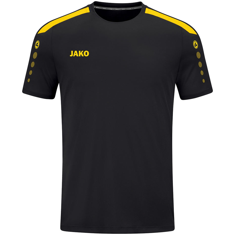 Shirt Power KM - Zwart/citroen