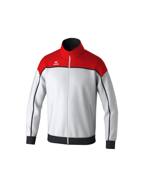 Erima - Change By Erima Trainingsjack - Wit/Rood/Zwart