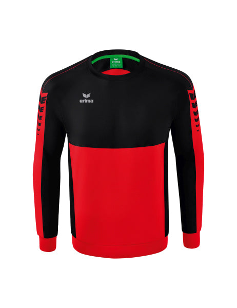 Erima - Six Wings Sweatshirt - Rood/Zwart