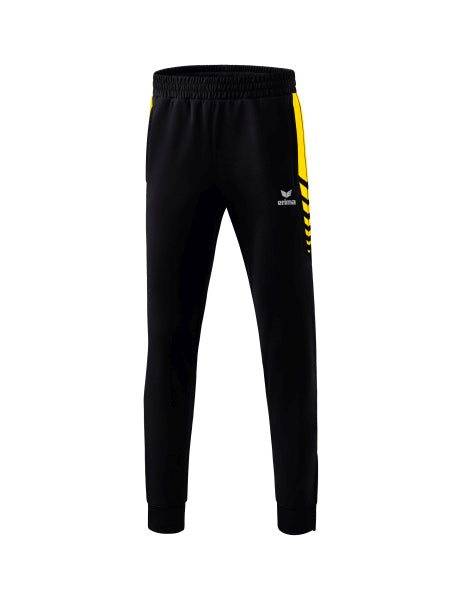 Erima - Six Wings Worker Broek - Zwart/Geel