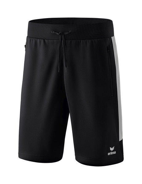 Erima - Squad Worker Short - Zwart/Silver Grey