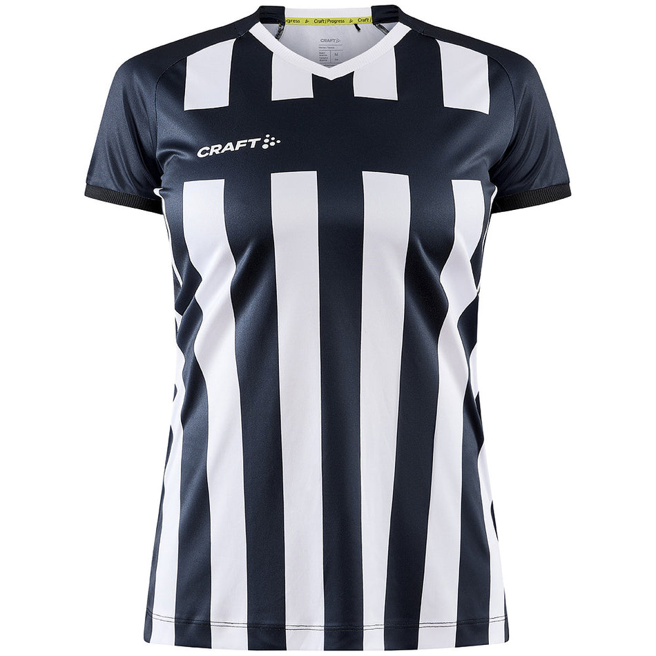 Craft - Progress 2.0 Stripe Jersey W - Black/White