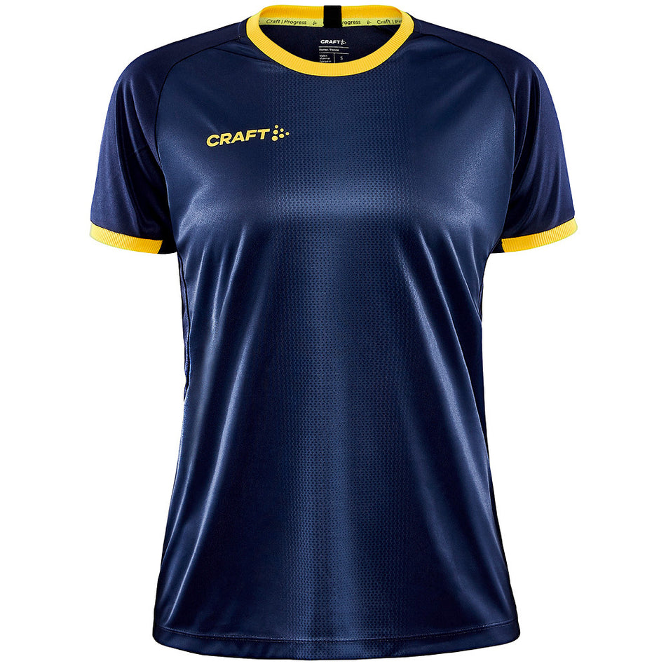 Craft - Progress 2.0 Graphic Jersey W - Navy/Sweden Yellow