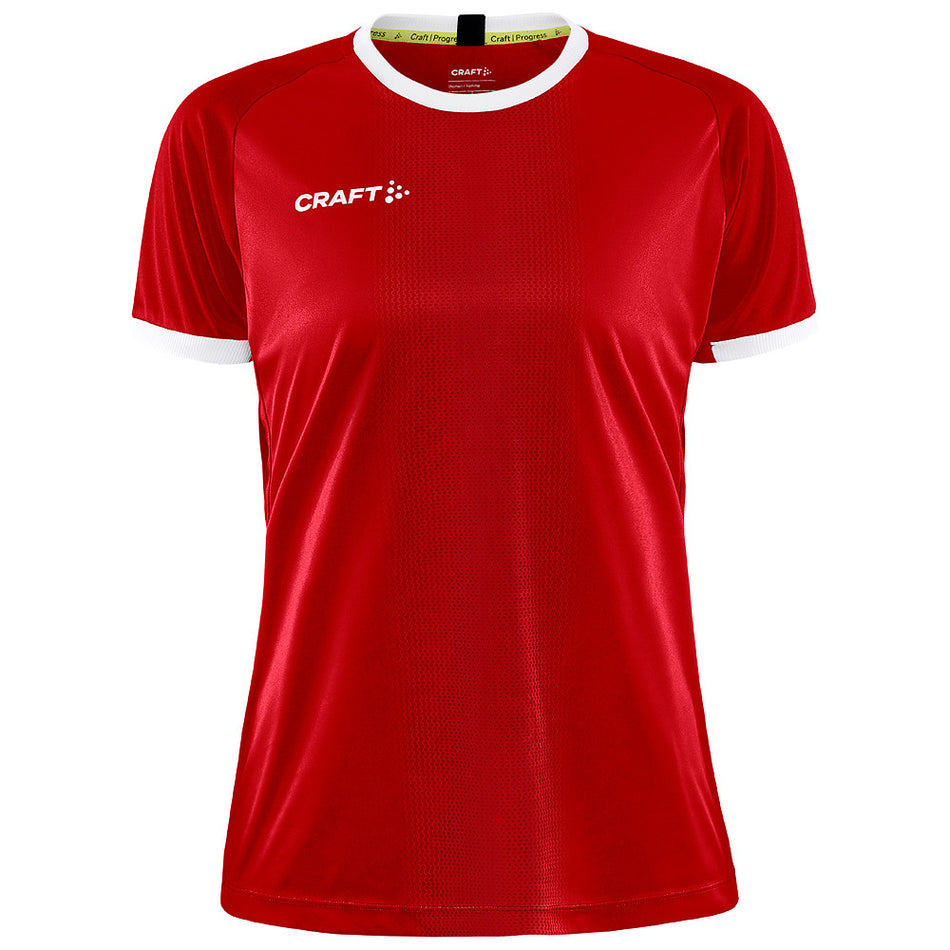 Craft - Progress 2.0 Graphic Jersey W - Bright Red/White