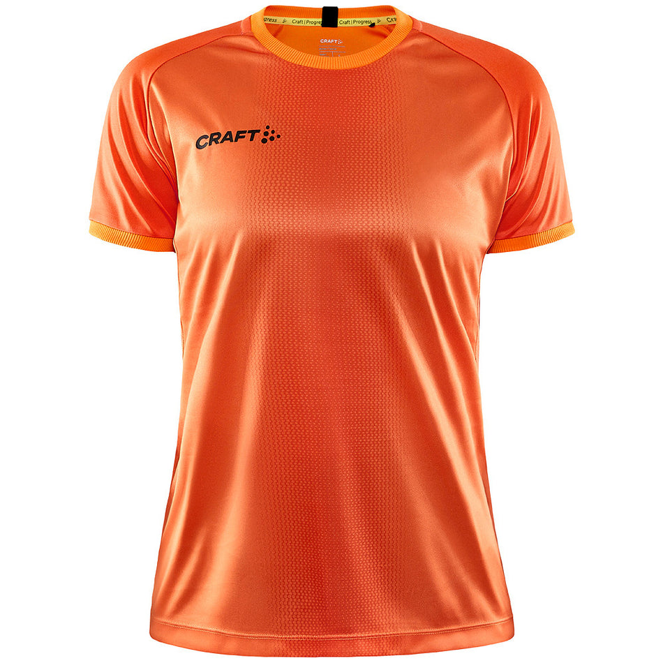 Craft - Progress 2.0 Graphic Jersey W - Carrot/Black