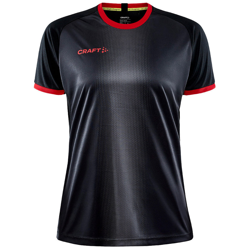 Craft - Progress 2.0 Graphic Jersey W - Black/Bright Red