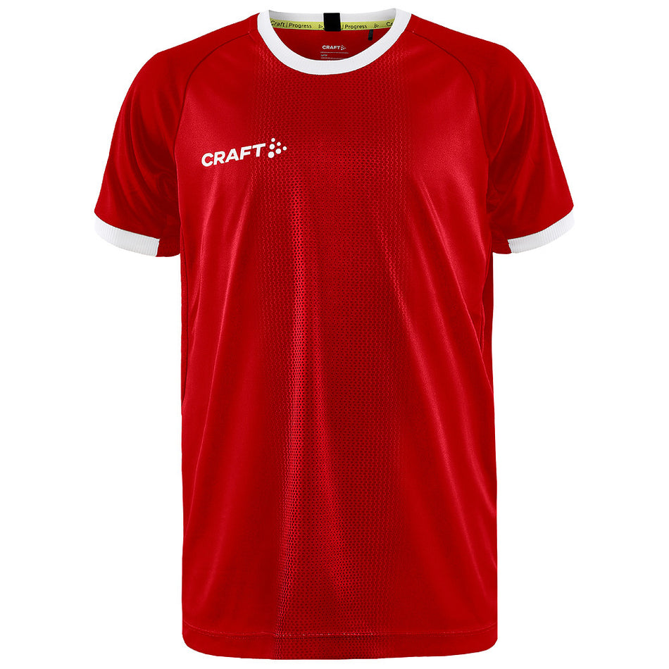 Craft - Progress 2.0 Graphic Jersey Jr - Bright Red/White