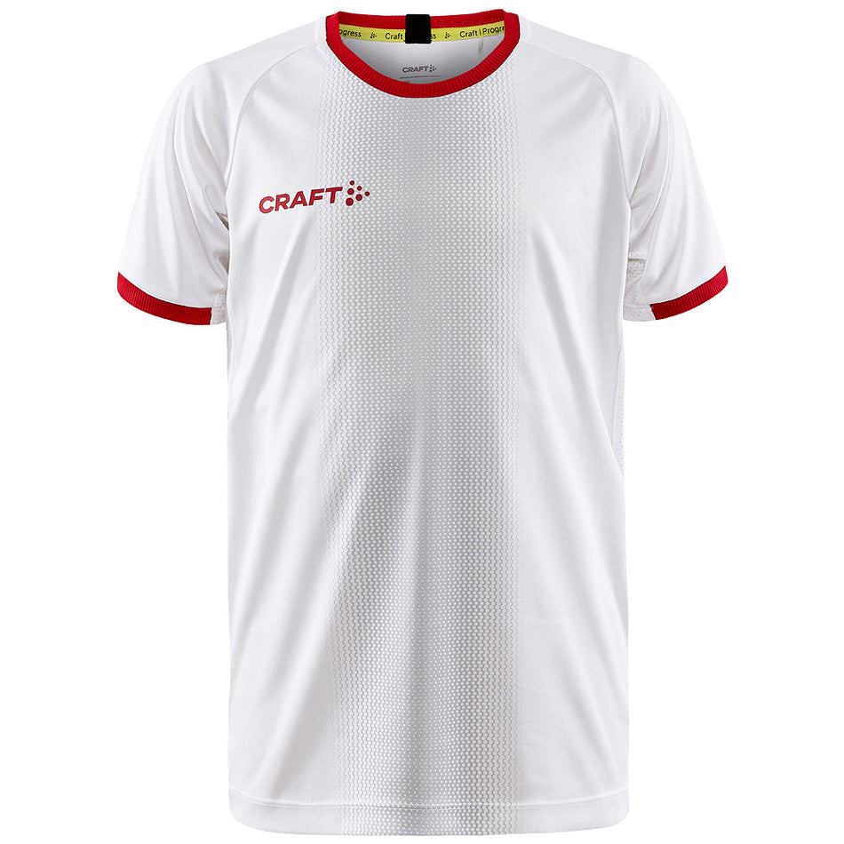 Craft - Progress 2.0 Graphic Jersey Jr - White/Brightred