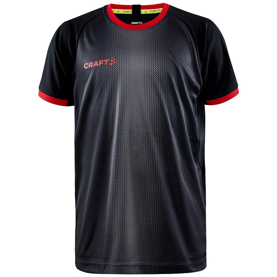 Craft - Progress 2.0 Graphic Jersey Jr - Black/Bright Red