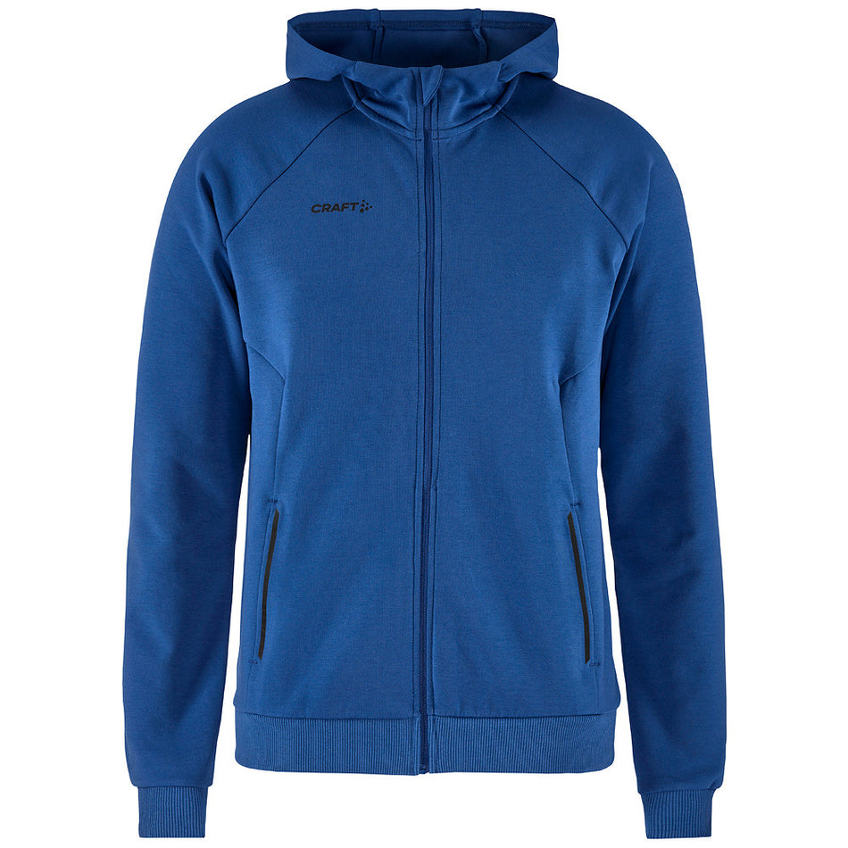 Craft - Core Soul Full Zip Hood M - Club Cobolt