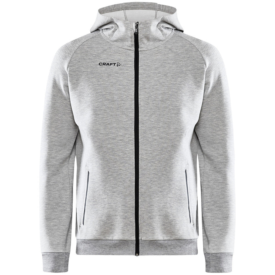 Craft - Core Soul Full Zip Hood M - Grey Melange