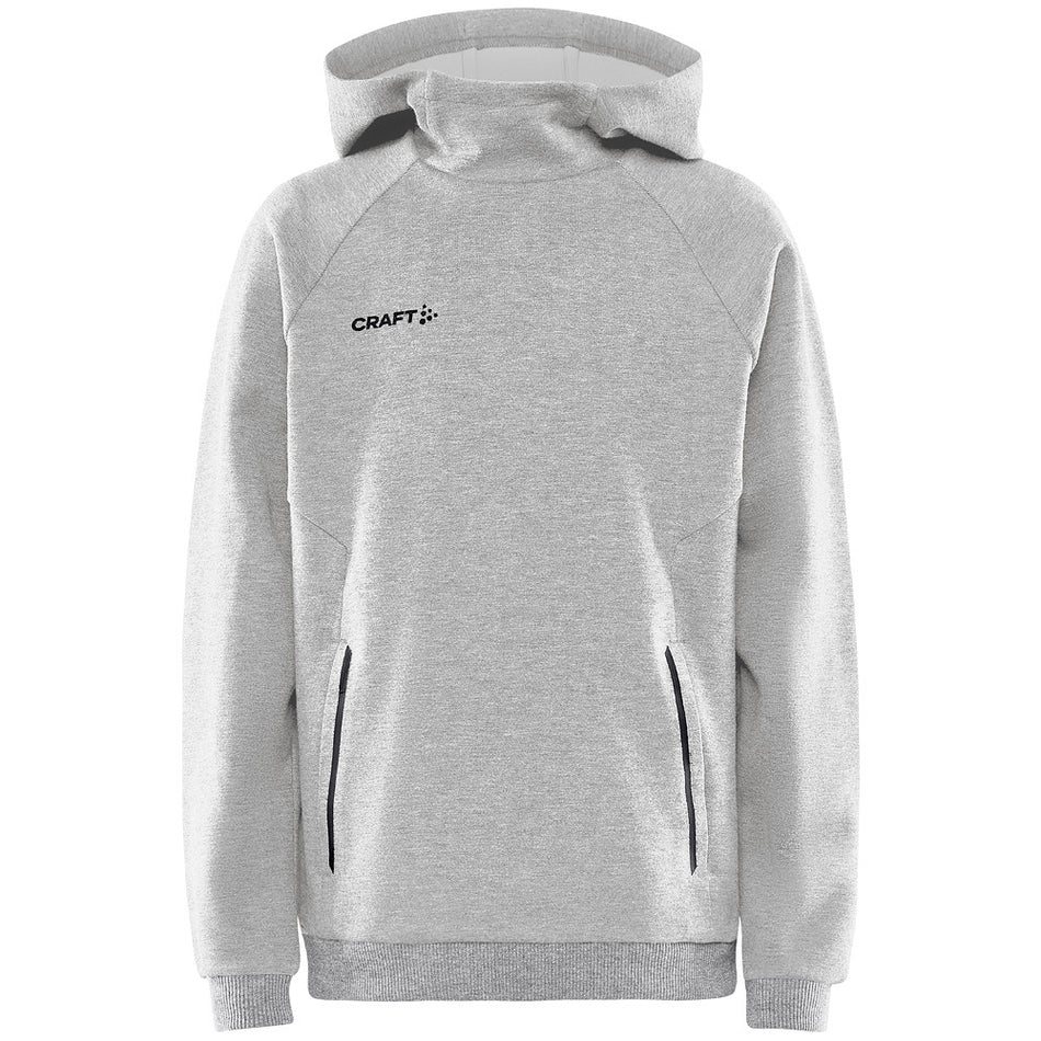 Craft - Core Soul Hood Sweatshirt Jr - Grey Melange