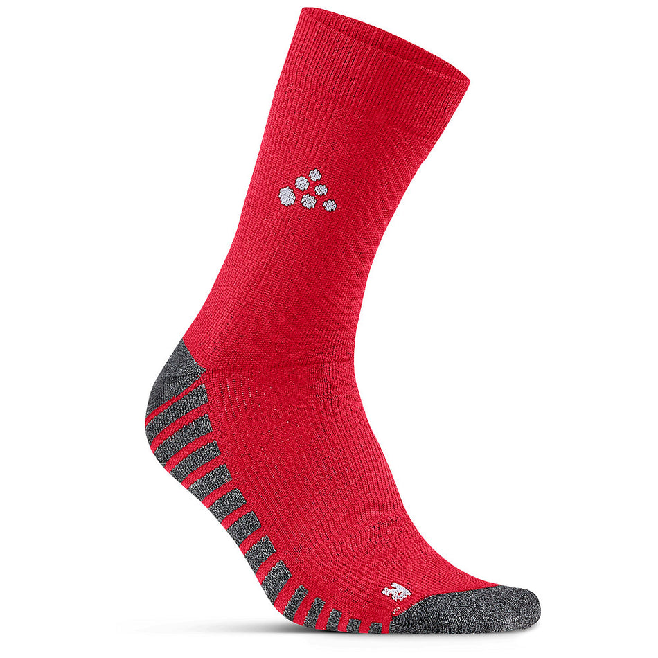 Craft - Progress Anti Slip Mid Sock - Bright Red