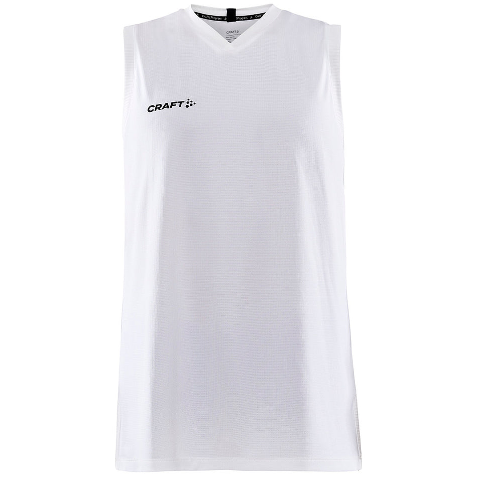 Craft - Progress Basket Singlet M - White