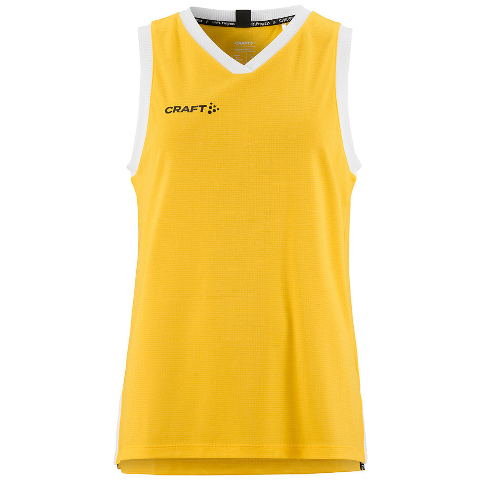 Craft - Progress Basket Singlet Jr - Sweden Yellow