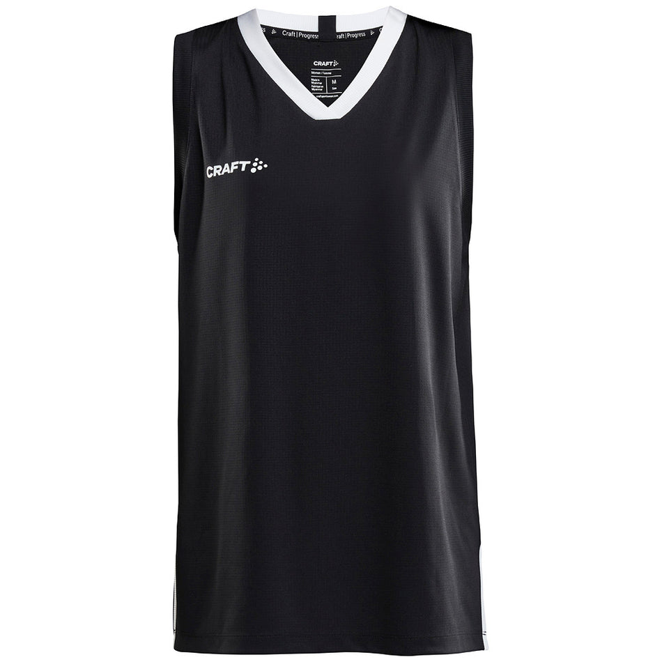 Craft - Progress Basket Singlet Jr - Black