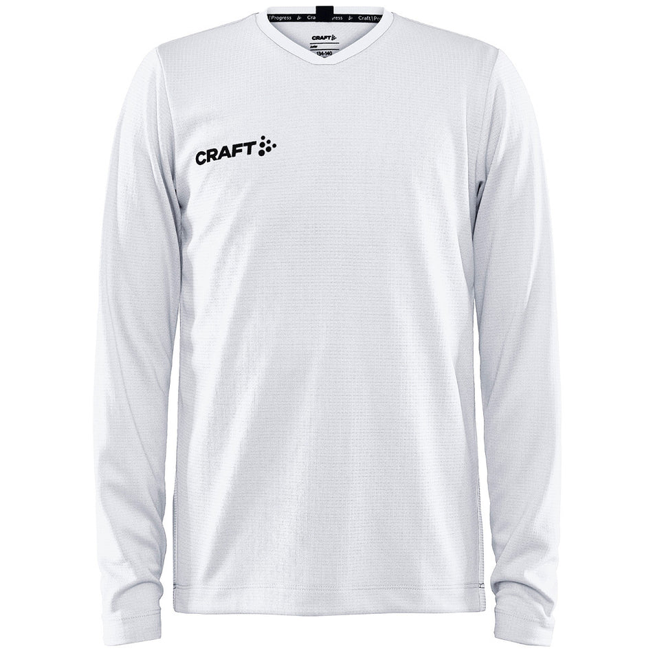 Craft - Progress Ls Basket Jersey Jr - White