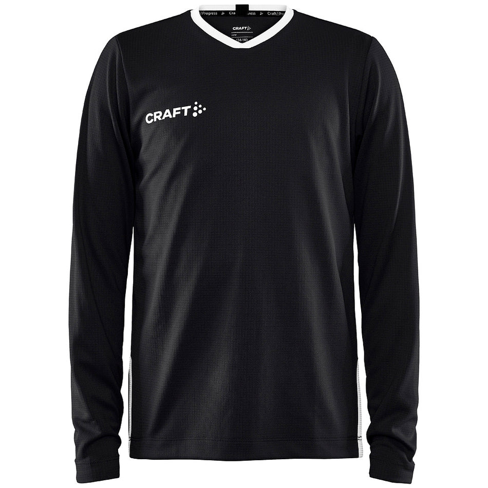 Craft - Progress Ls Basket Jersey Jr - Black