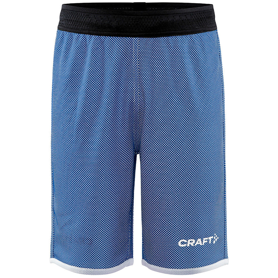 Craft - Progr Reversible Bask Short Jr - Club Cobolt-White