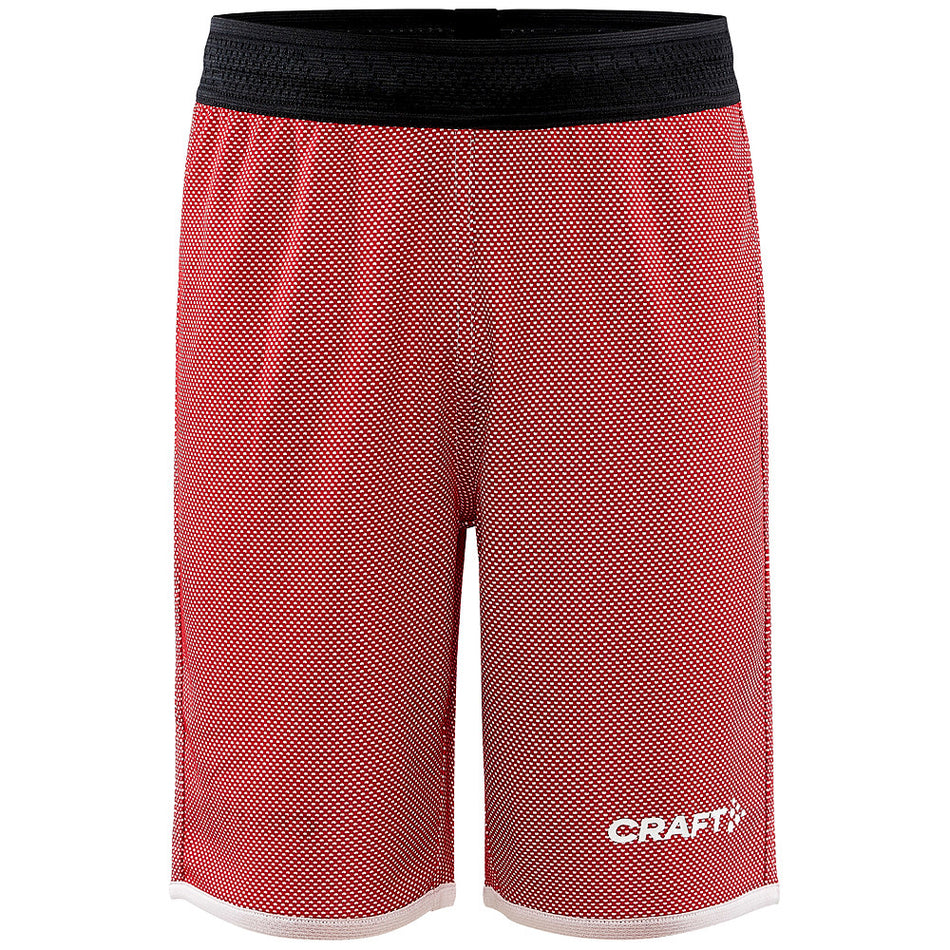 Craft - Progr Reversible Bask Short Jr - Bright Red-White