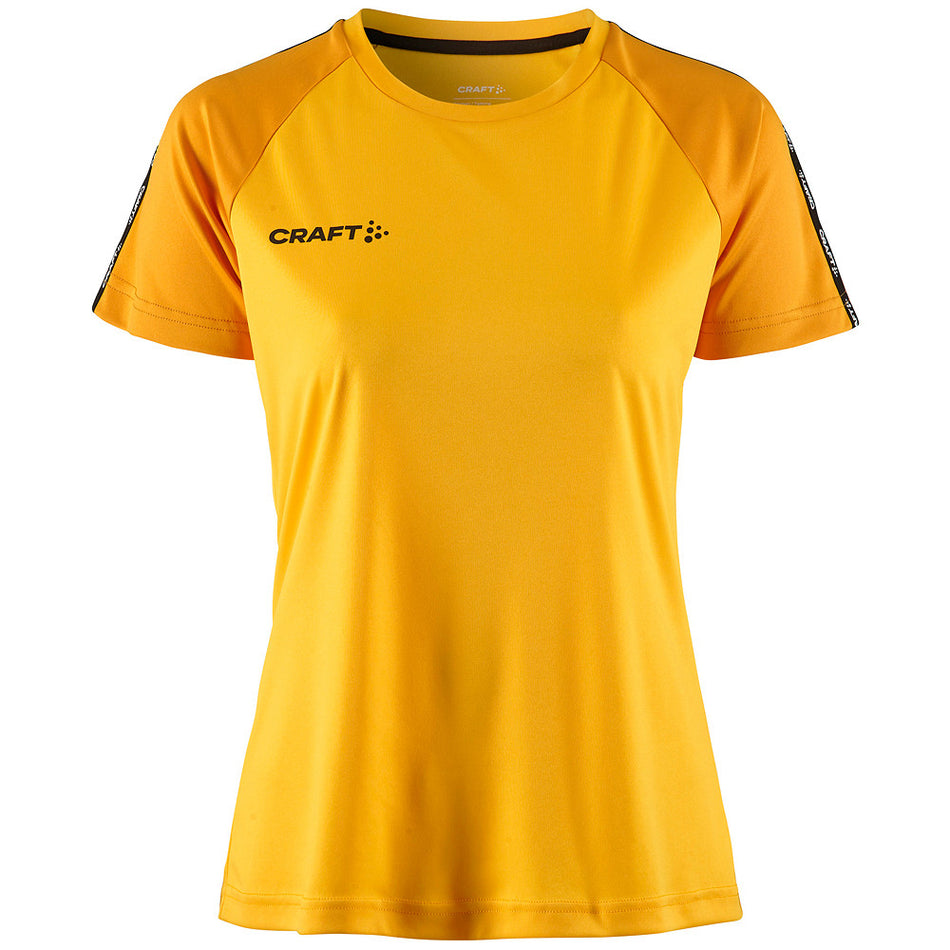 Craft - Squad 2.0 Contrast Jersey W - Sweden Yellow-Golden