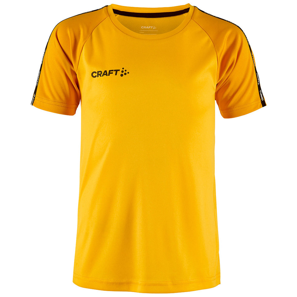 Craft - Squad 2.0 Contrast Jersey Jr - Sweden Yellow-Golden