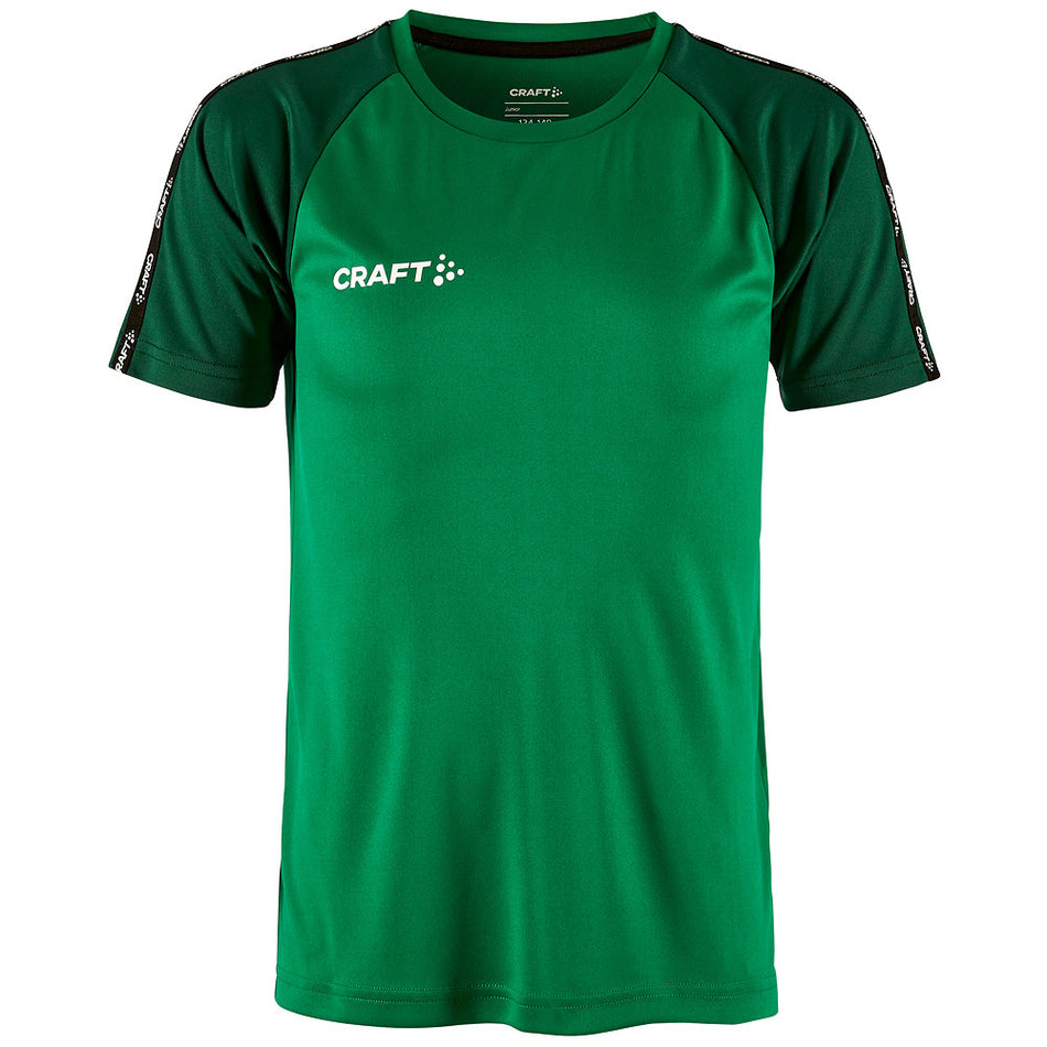 Craft - Squad 2.0 Contrast Jersey Jr - Team Green-Ivy