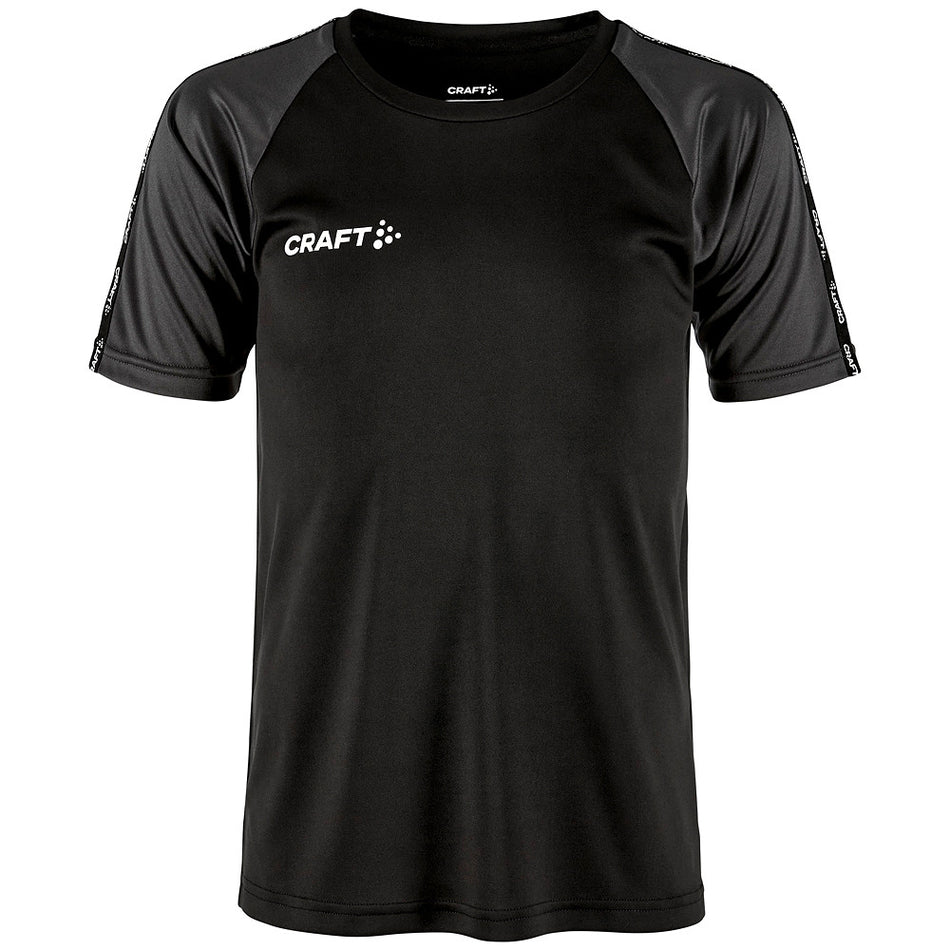 Craft - Squad 2.0 Contrast Jersey Jr - Black-Granite