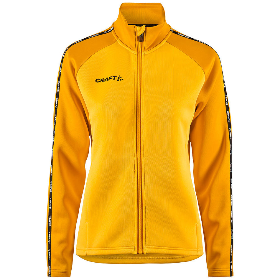 Craft - Squad 2.0 Full Zip W - Sweden Yellow-Golden