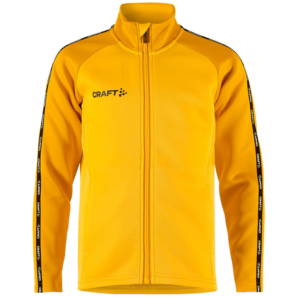 Craft - Squad 2.0 Full Zip Jr - Sweden Yellow-Golden