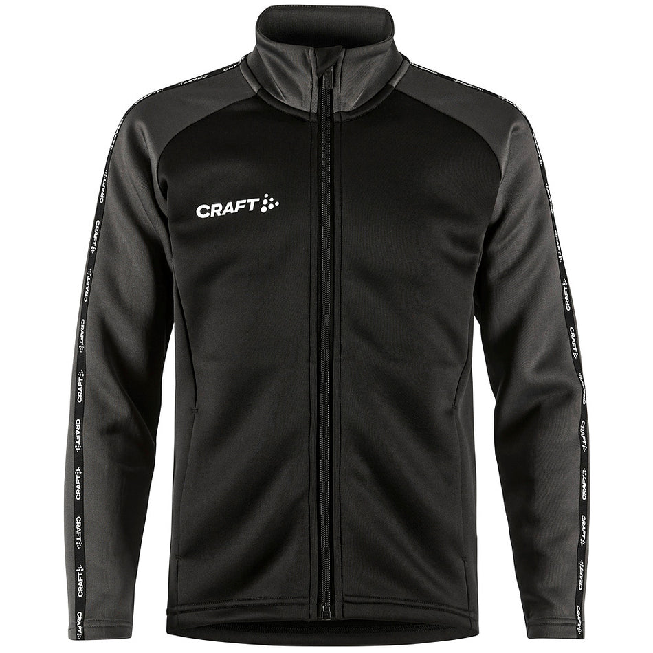 Craft - Squad 2.0 Full Zip Jr - Black-Granite