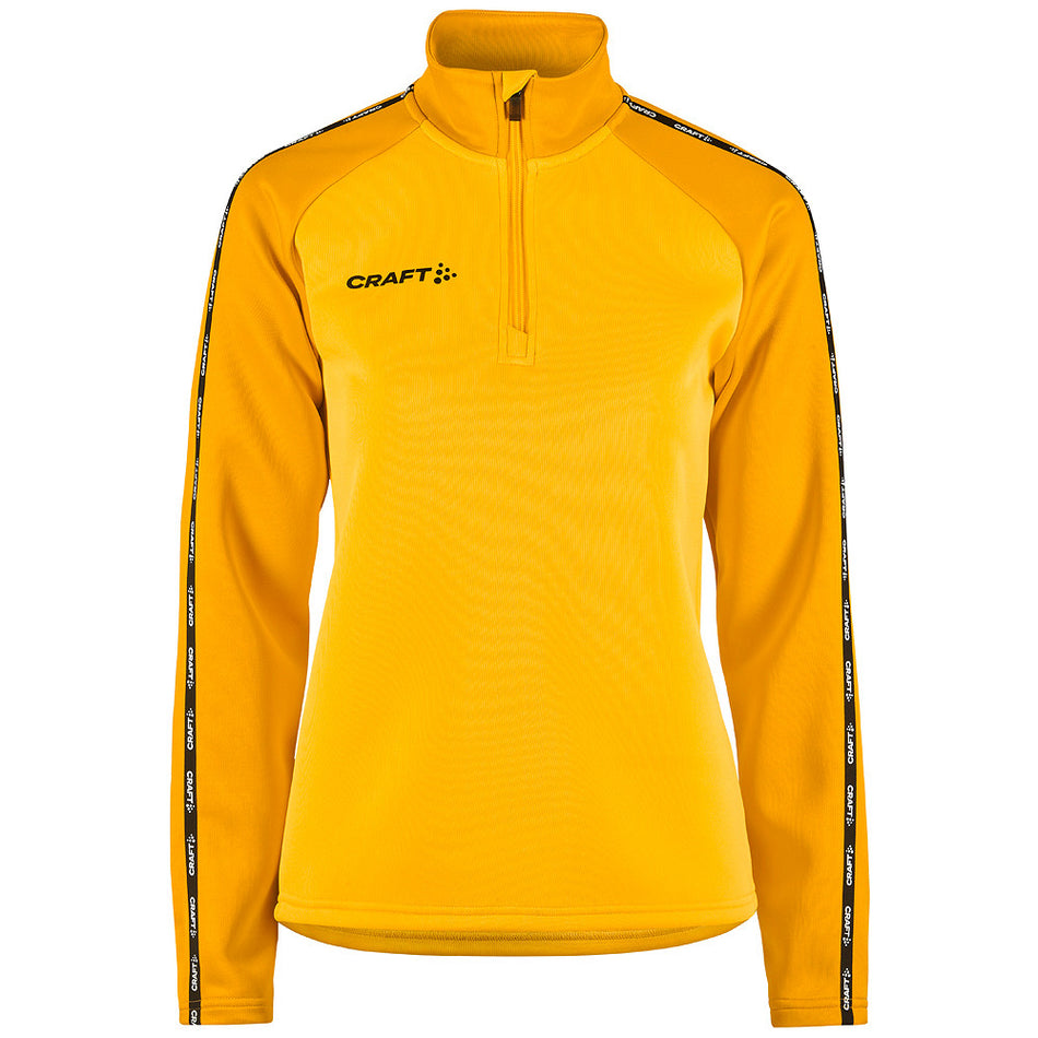 Craft - Squad 2.0 Half Zip W - Sweden Yellow-Golden