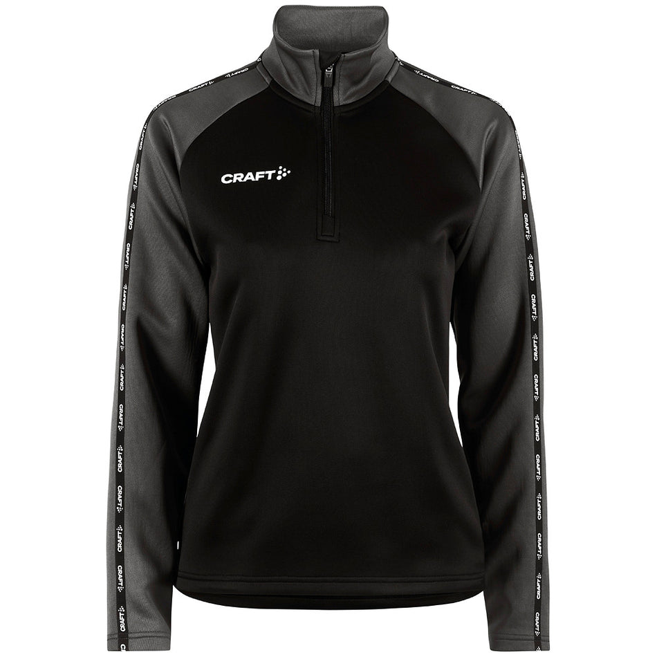 Craft - Squad 2.0 Half Zip W - Black-Granite