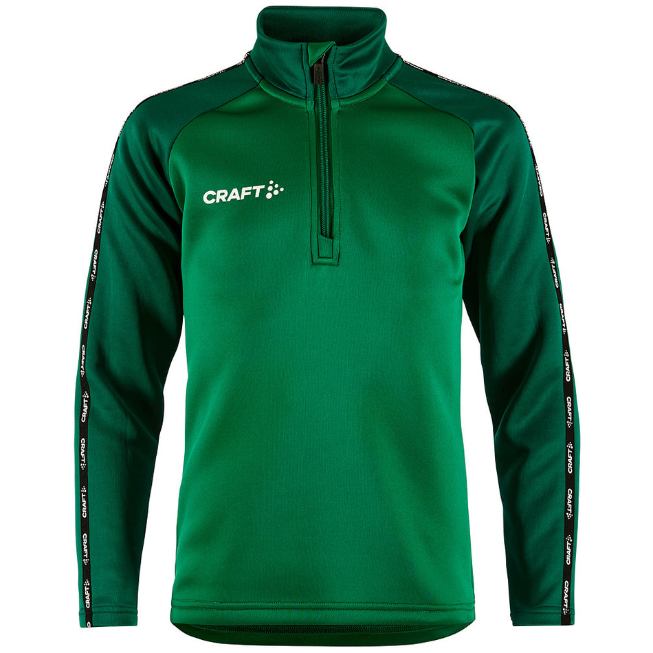 Craft - Squad 2.0 Half Zip Jr - Team Green-Ivy