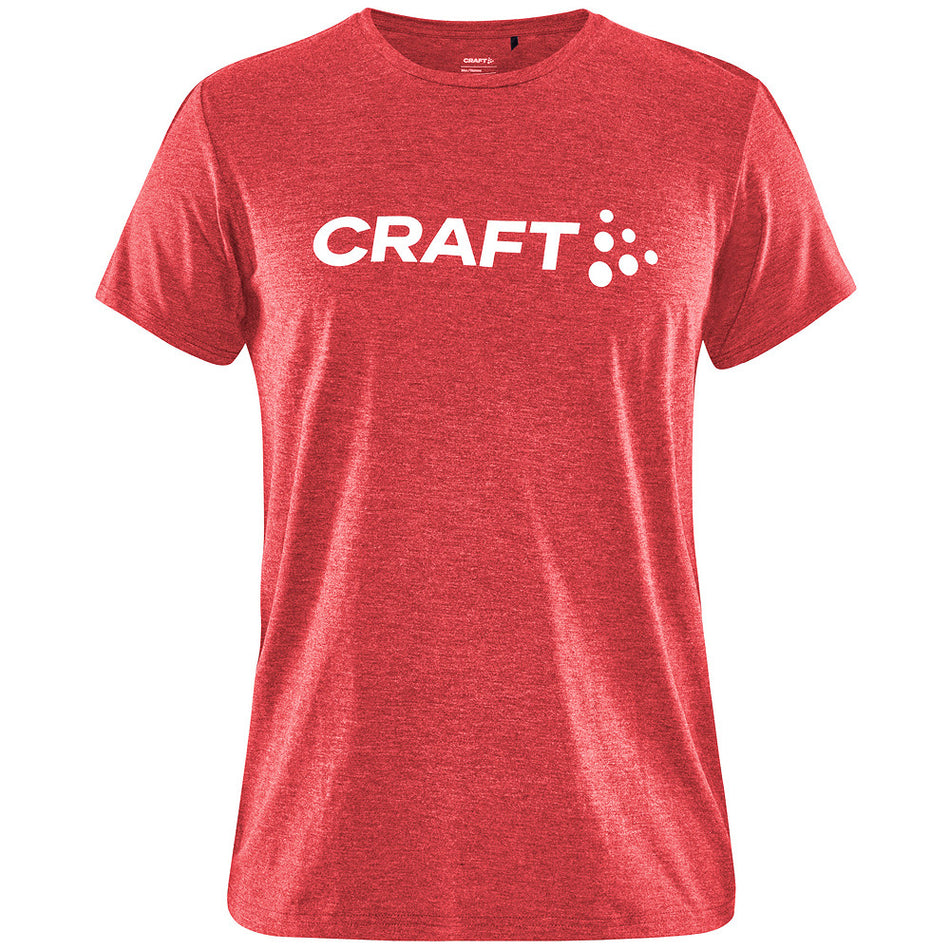 Craft - Community Logo Ss Tee W - Bright Red-Melange