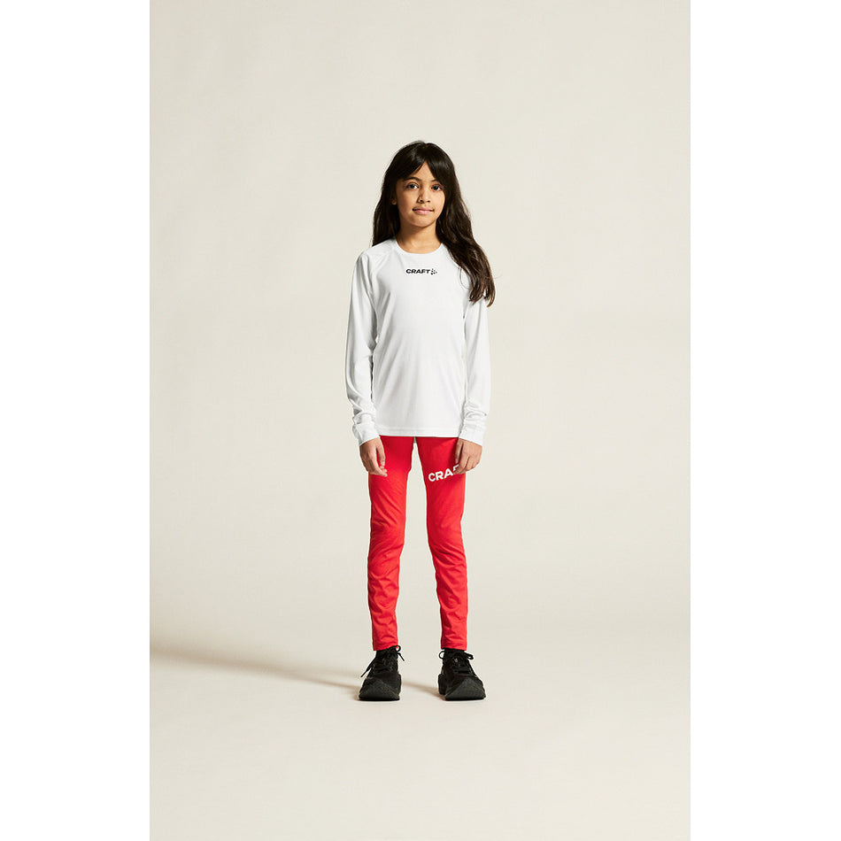 Craft - Rush 2.0 Ls Tee Jr - White