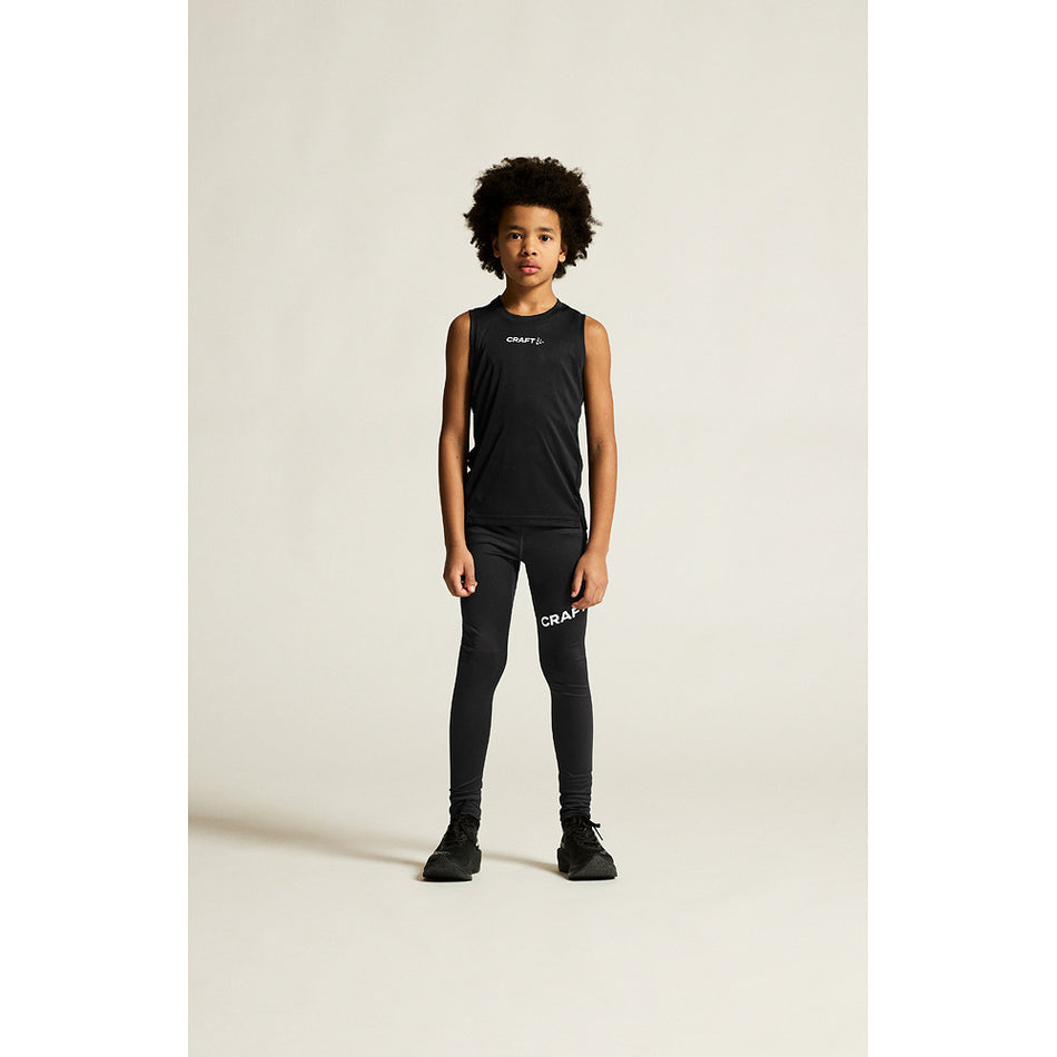 Craft - Rush 2.0 Singlet Jr - Black