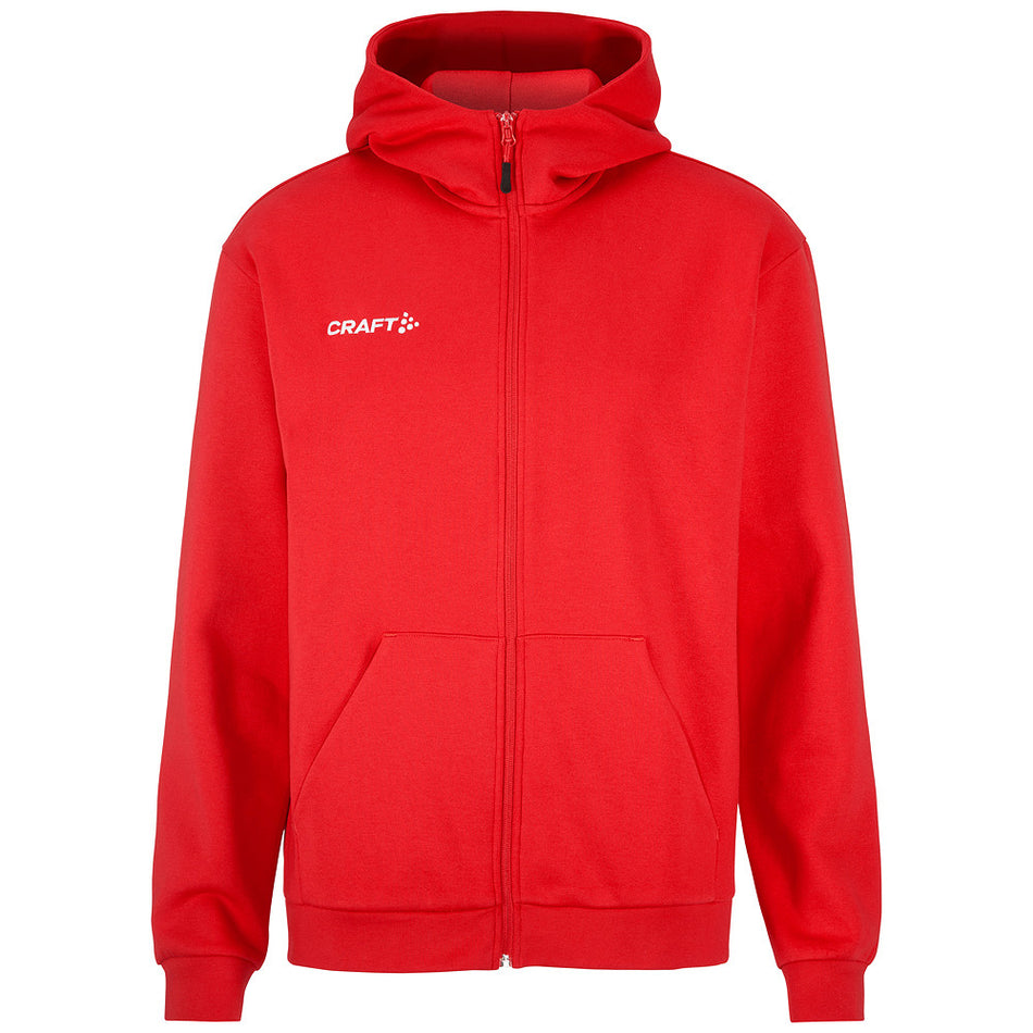 Craft - Community 2.0 Fz Hoodie M - Bright Red