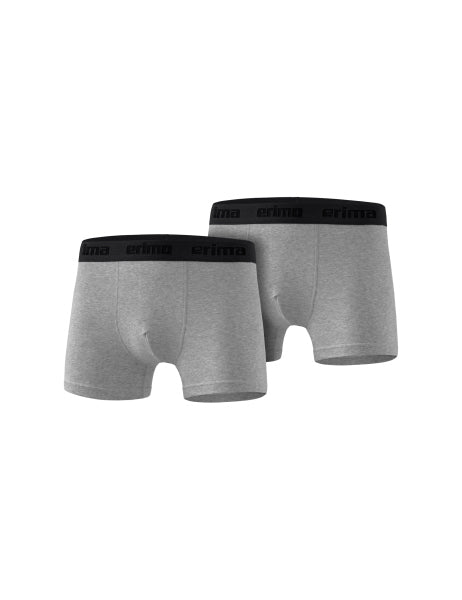 Erima - 2-Pack Boxershorts - Grey Melange