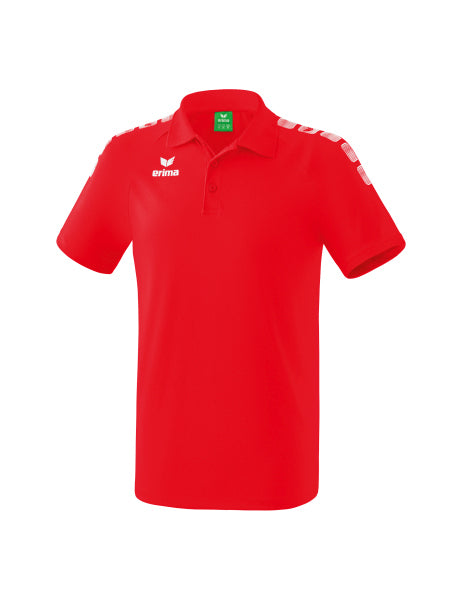 Erima - Essential 5-C Polo - Rood/Wit