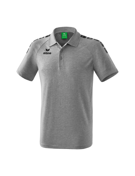 Erima - Essential 5-C Polo - Grey Melange/Zwart