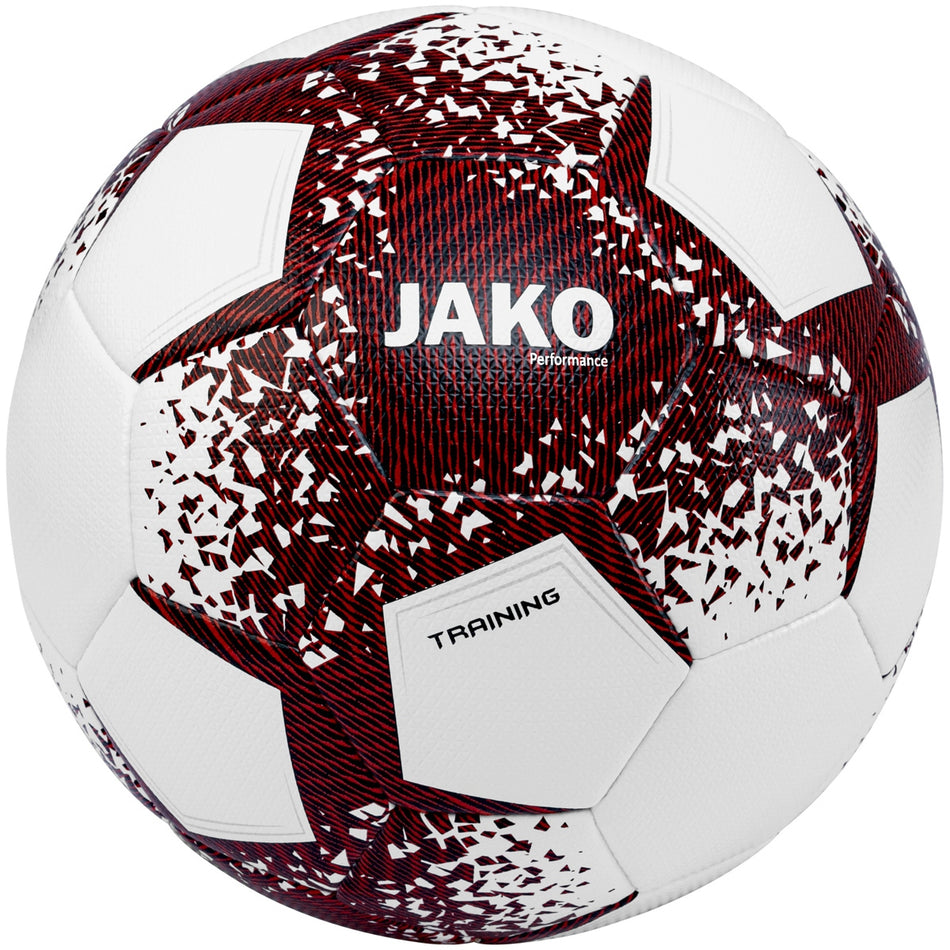 Jako - Trainingsbal Performance - Wit/Zwart/Sportrood