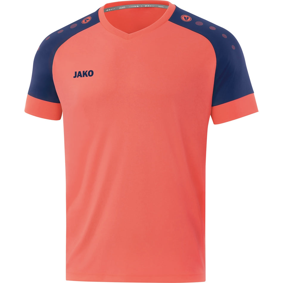 Jako - Shirt Champ 2.0 Km - Koraal/Navy