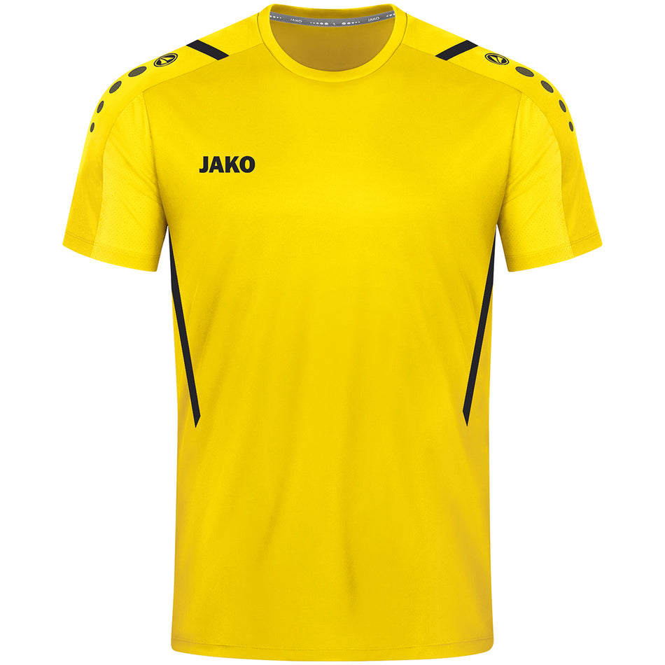 Jako - Shirt Challenge - Citroen/Zwart