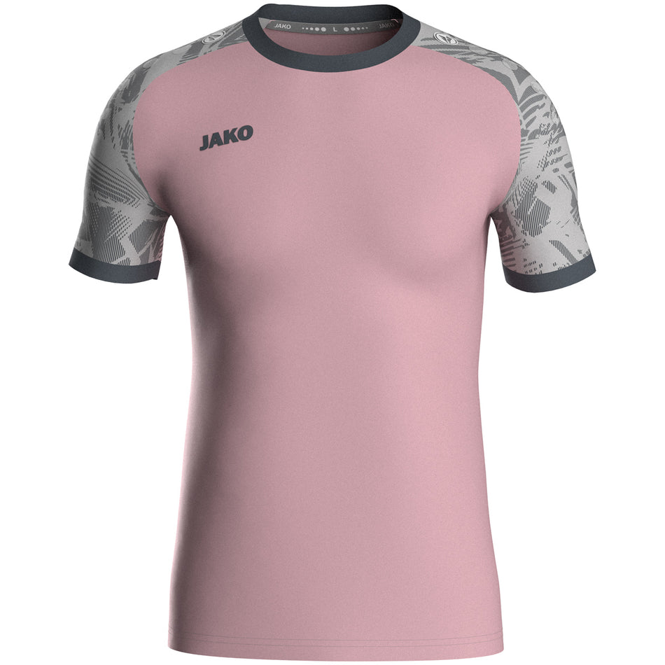 Jako - Shirt Iconic Km - Dusky Pink/Zachtgrijs/Antra Light