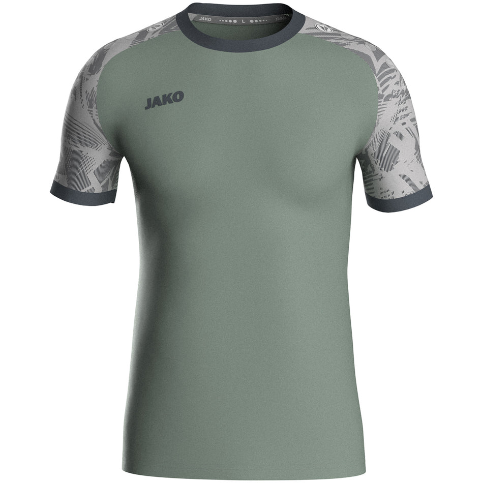 Jako - Shirt Iconic Km - Mintgroen/Zachtgrijs/Antra Light