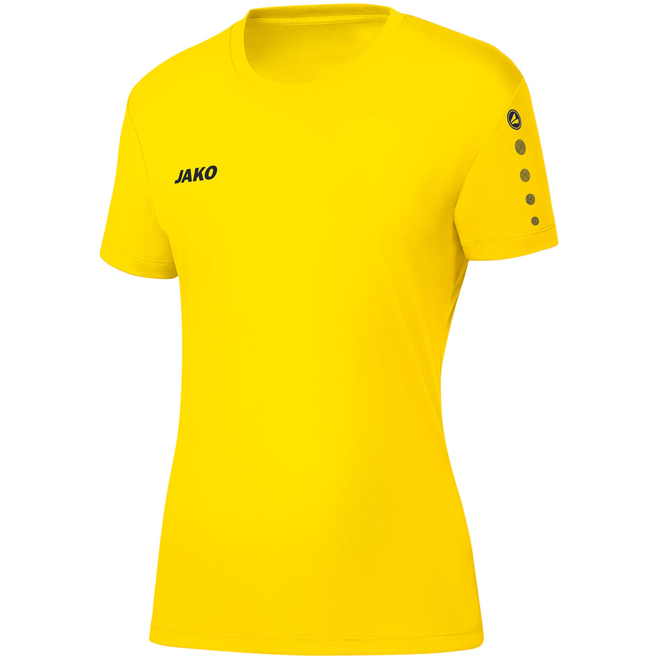 Jako - Shirt Team Km Damesmaten - Citroen