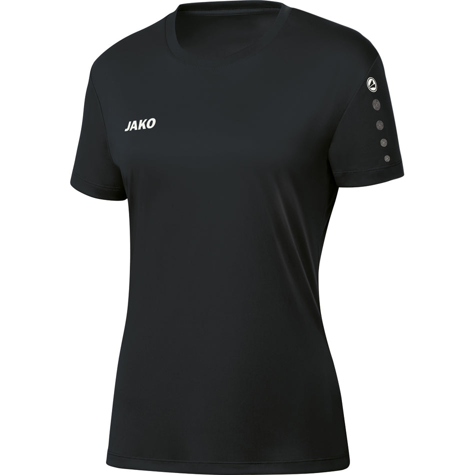 Jako - Shirt Team Km Damesmaten - Zwart