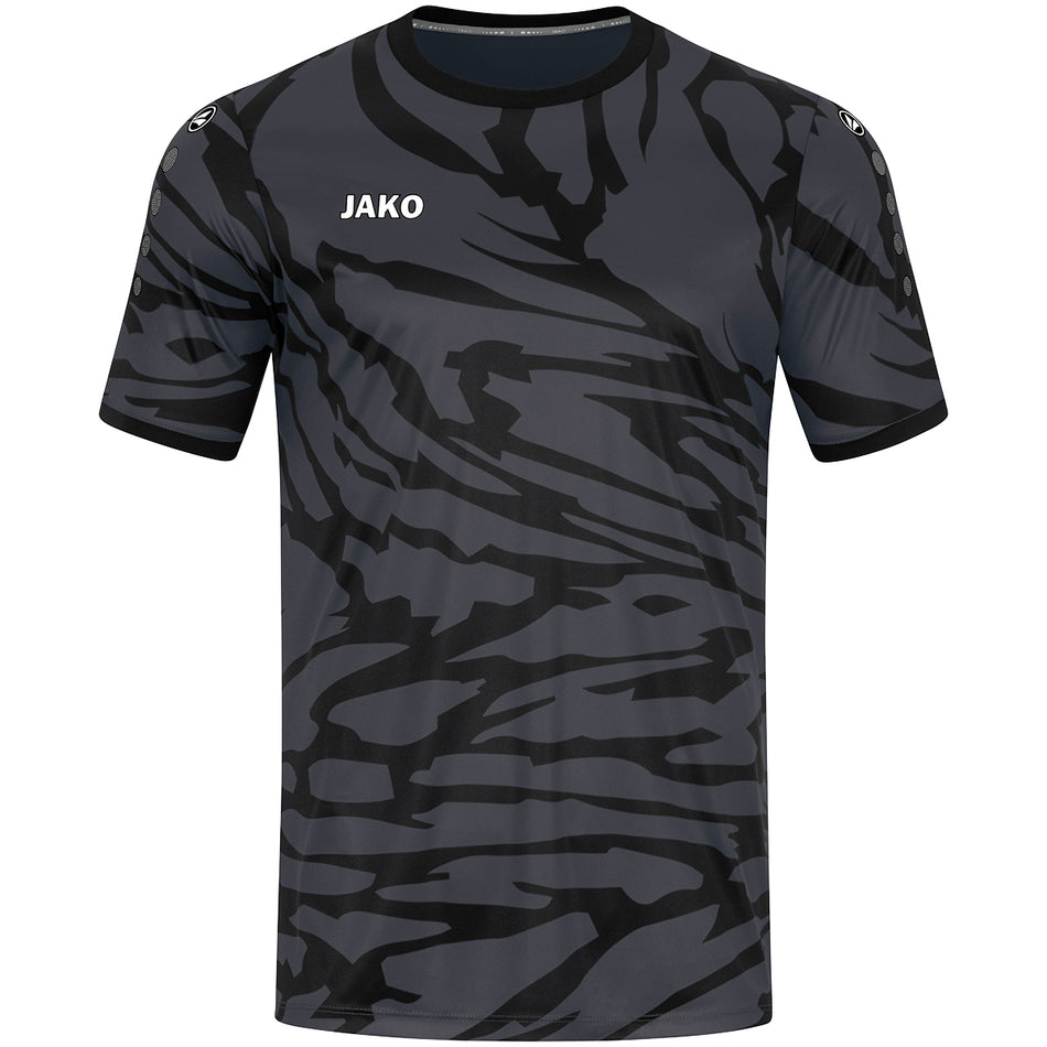 Jako - Shirt Animal Km - Antraciet/Zwart