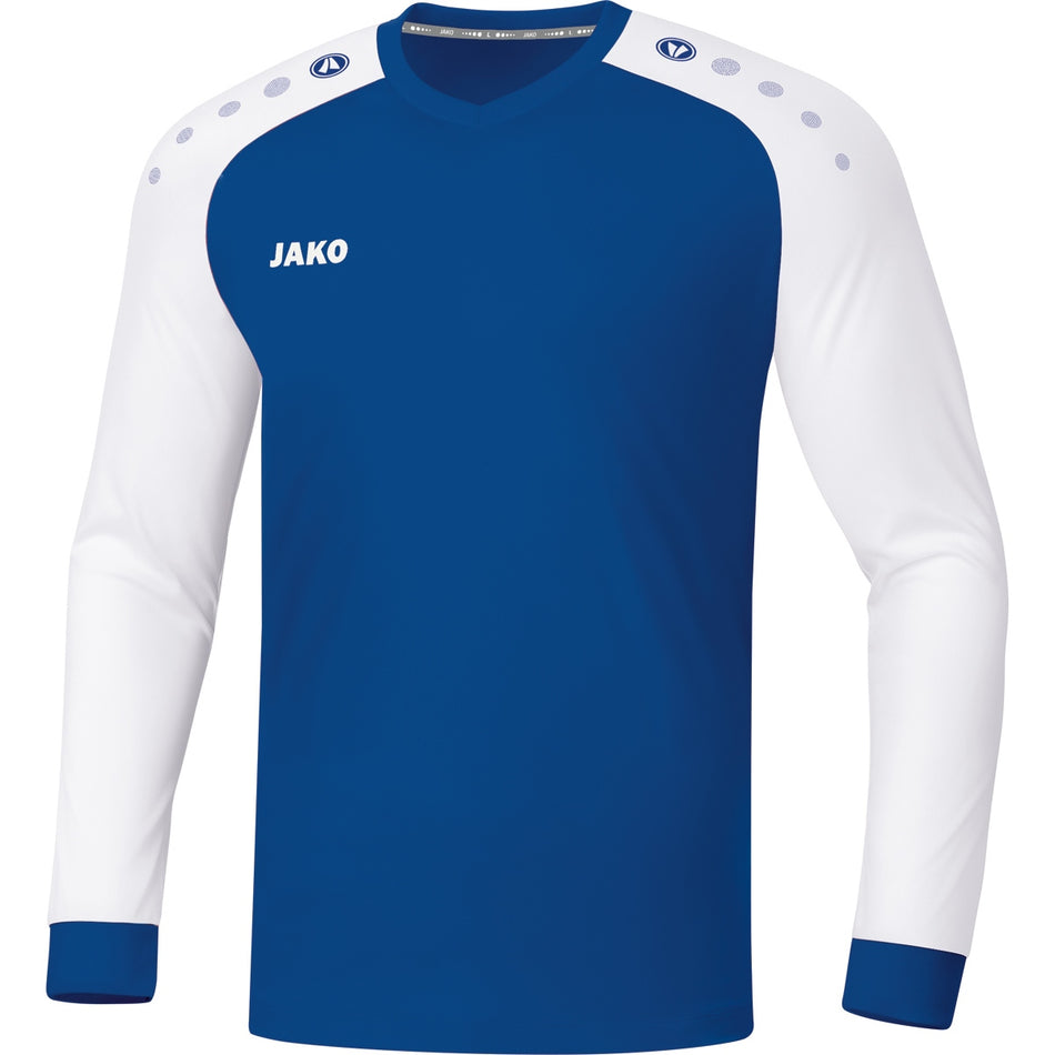 Jako - Shirt Champ 2.0 Lm - Sportroyal/Wit